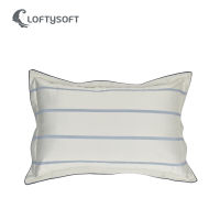 LOFTYSOFT ปลอกหมอนหนุน Cotton Silk 550 เส้นด้าย Charisma Collection - Pearl Navy