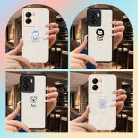 Phone lens protection Silica gel Phone Case For OPPO A57 5G 2022/Realme Q5i/V23/Narzo50 5G youth funny advanced simple