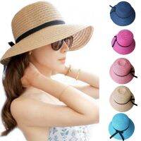 【CC】 1pc Floppy Ladies Beach Hat Wide Brim Men Hats L5