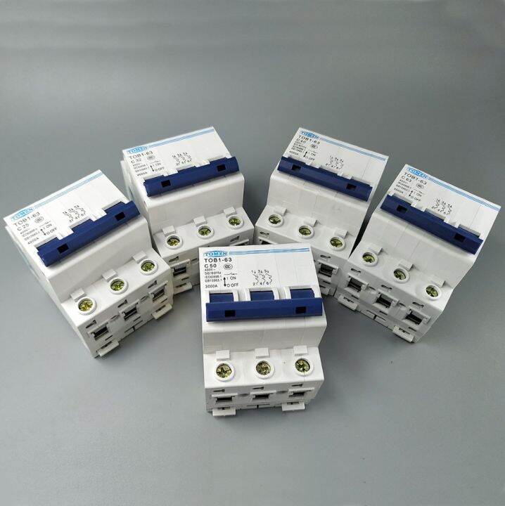 3p-ac-mcb-tob1-63-c-type-230-400v-50hz-60hz-mini-circuit-breaker-3a-6a-10a-16a-20a-25a-32a-40a-50a-63a