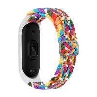 Nylon Braided Replacement Wristband For Xiaomi Mi Band 3 4 5 6 Wrist Strap Replacement For Mi Band 3 Mi Band 4 Smartwatches