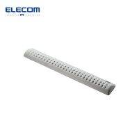 ELECOM ที่รองข้อมือสำหรับ MOH-CF01BK สีดำ,แผ่นรองมือสำหรับคีย์บอร์ดยาว45ซม. ทำจากโพลียูรีเทนโฟมจำรูปลักยิ้มการดูดซับแรงกระแทกประสิทธิภาพการดูดซับด้านหลัง