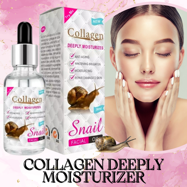 High Quality 100% Effective Collagen Snail Facial Oil Deeply ...