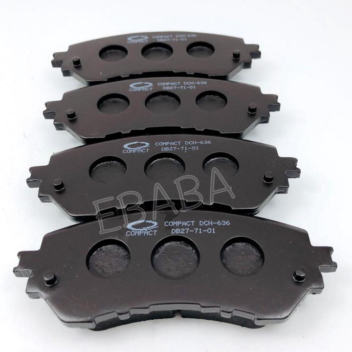 compact-brakes-ผ้าเบรคหน้า-toyota-vios-วีออส-1-5e-j-ปี-2013-yaris-ยาริส-1-2-e-j-ปี-2013-รหัสสินค้า-dcn-636