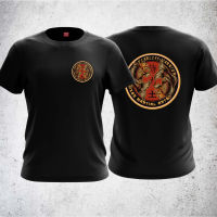 New Fashion shirt samurai koi baju samurai koi baju lengan pendek warna hitam 100 cotton t shirt lelaki dan perempuan 2023