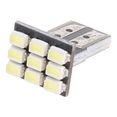 1X T10 W5W 1206 9SMD LED สำหรับรถโดยสารประจำทางป้ายทะเบียนรถยนต์ไฟ12V