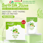 Khăn Giấy Ướt Dung Dịch Vệ Sinh Hanayuki Soft Silk Tissue