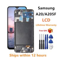 ✿☜▣ A20 Screen For Samsung Galaxy A20 A205 SM-A205F A205G A205U Lcd Display Touch Screen Digitizer With Frame Assembly Replacement