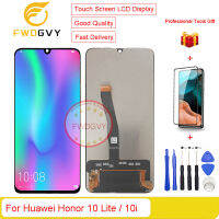 FWDGVY 6.21จอแสดงผลหน้าจอด้านหน้าสำหรับ Huawei Honor 10 Lite/ 10i HRY-LX1 LCD + ฟรีเครื่องมือซ่อมของขวัญ + กระจกเทมเปอร์1ชิ้น