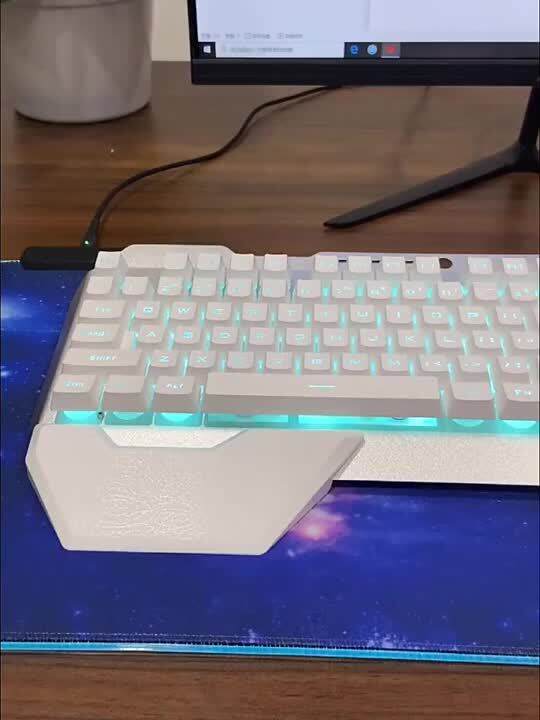 K680 Gaming Keyboard And Mouse Set Rechargeable Backlit Mechanical 2.4G