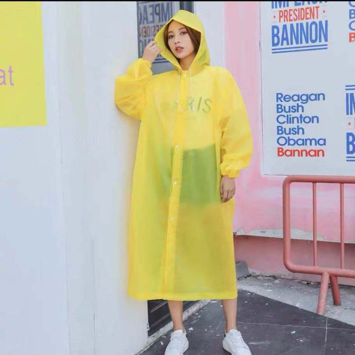 eva-เสื้อกันฝน-ผ้ากันฝนติดกระดุมหน้า-คุณภาพดี-เสื้อกันฝนผู้ใหญ่-rain-coats-กันน้ำ-กันฝน-สินค้าพร้อมส่ง