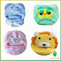 Gw ผ้าขนหนูลายการ์ตูน 70x100 cm เสื้อคลุมอาบน้ํา Baby cartoon cloak