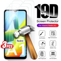 ✷ 3Pcs protective glass for xiaomi redmi a1 glass screen protector redmia1 tempered glass film redmy readmy radmi a1 a 1 plus a1