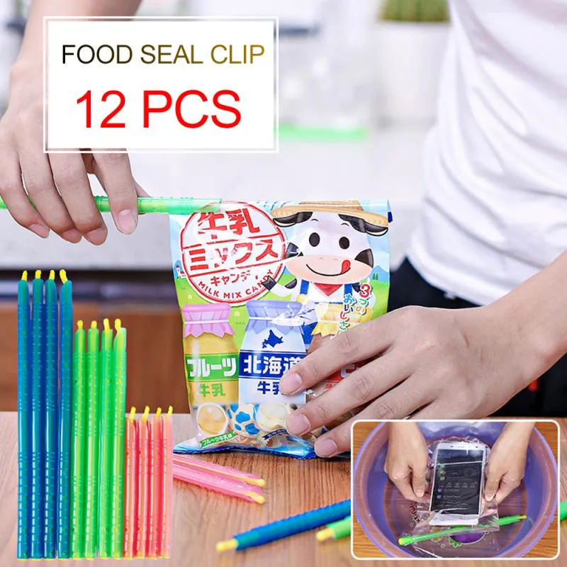 grip stick plastic bag clip bag