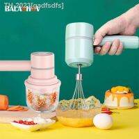 №▨ gadfsdfs USB 2 In 1 Electric milk frother Garlic Masher Whisk Egg Beater 3-Speed Mixer Handheld foamer