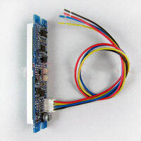 Nvarcher 30-Segment 3-Color VU Meter-Level Indicator Volume Spectrum Display LED VU Instrument Light สำหรับแสดงระดับเสียง DC5V