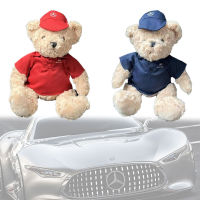 Teddy Bear Soft Plush Toy Benz Logo Doll Car Souvenir Enthusiasts Gifts