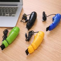 ☈▩ 4 Colors Portable Keyboard USB Vacuum Cleaner Mini Keyboard Gap Detailing Cleaning Brush Universal Desk Corner Vacuum Cleaner