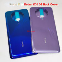 Bdk- For Xiaomi Redmi K30 5G Back  Cover 3D Glass Housing Cover Back case Door Rear Case Replacement