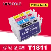 Hinicole ตลับหมึกตลับหมึกเติมได้สำหรับ Xp-30ในบ้าน202 102 205 302 305สำหรับ T1811 Epson