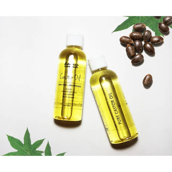 minyak jarak GOLDEN CASTOR OIL 100ml (exp9/2025) Lazada