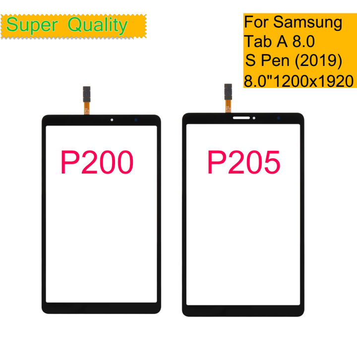 For Samsung Galaxy Tab A 8.0 & S Pen (2019) P200 P205 Touch Screen ...