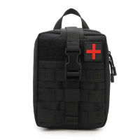 การล่าสัตว์ Survival First Aid Kit กระเป๋าทหาร EDC Pack Molle ยุทธวิธีเอวกระเป๋ากลางแจ้ง SOS กระเป๋า Army Pack เข็มขัดกระเป๋าเป้สะพายหลัง