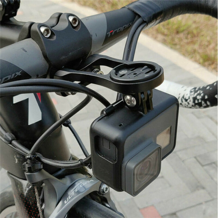 worth-buy-กล้องคอมพิวเตอร์ยึดจักรยานบนถนน-mtb-สำหรับติดก้านจักรยานด้านหน้าตัวยึดรองรับแสง-gopro-cateye-การ์มินไบรตัน