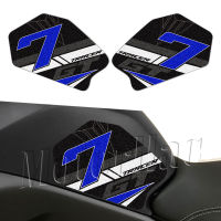 For Yamaha TRACER 7 GT TRACER 700 3M Motorcycle Anti-Slip Tank Pad Sticker Protection Knee Grip Decal Accessories Waterproof