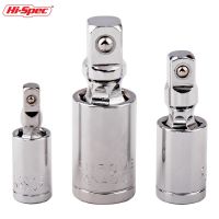 Hi-Spec 1/4 3/8 1/2 Universal Joint Set Ratchet Angle Extension Bar Socket Manual Adapter Angle Extension Bar Socket Tools