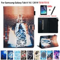 เคส Galaxy Tab A Samsung 2019 T515 T510,เคส SM-T515 SM-T510เงางามเคสแท็บเล็ตรูปสัตว์ของขวัญเคสหุ้ม Capa