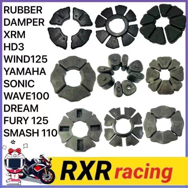 Rubber damper For XRM Shogun HD3 X4 Wind125 YAMAHA Wave100 FURY 125