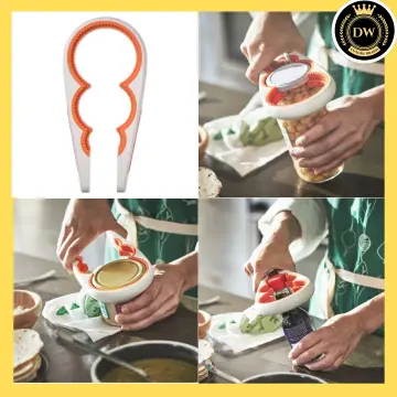 Jar Opener  Under Cabinet Jar Lid & Bottle Opener - Opens Any Size Ja