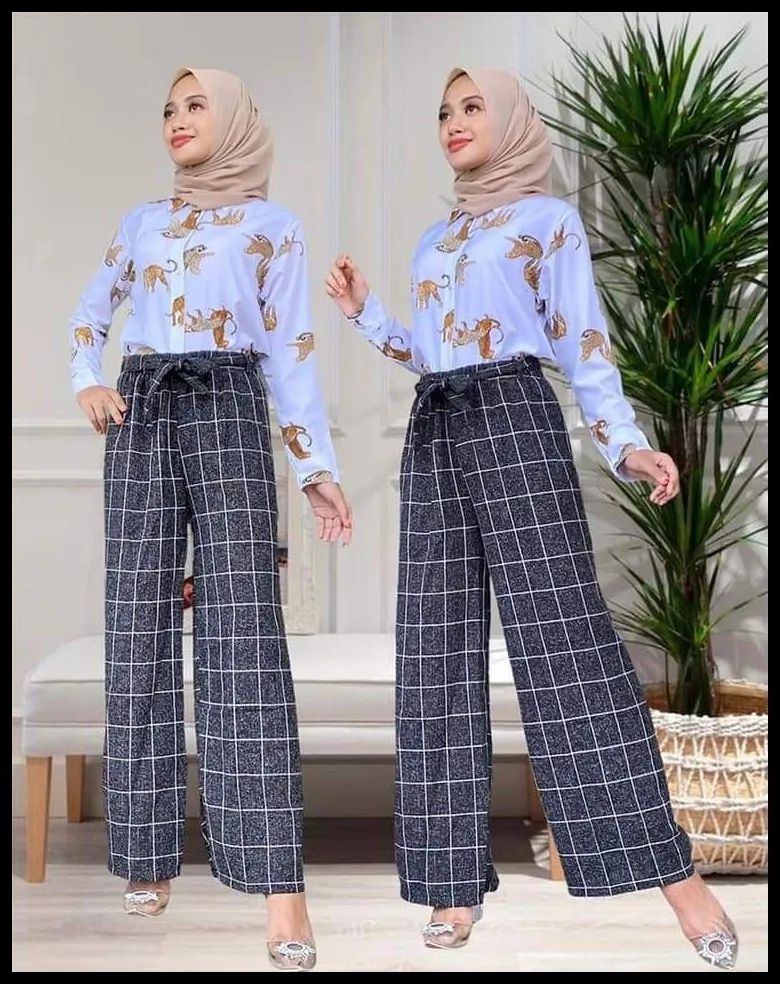 Baju Blouse Dan Palazo Kanak-kanak Perempuan