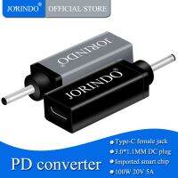 JORINDO ASUS notebook power adapter 100W converter,Type-C female plug to DC3.0*1.1 male plug Power charging converter,5A