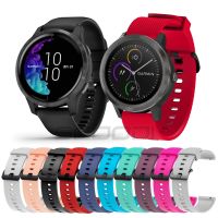 สายนาฬิกาซิลิโคน สำหรับ Garmin Vivoactive 3 Music HR Venu 20 มม. QC8191650