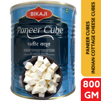 Paneer 800g.แข็งชนิดโฮลมิลค์ชีส ปานีร์ (Indian cottage cheese)Bikaji??