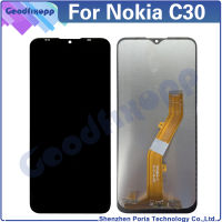 แทน Nokia C30 TA-1357 TA-1369 TA-1360 TA-1359ชิ้นส่วนจอสัมผัสแอลซีดีของเครื่องแปลงดิจิทัลแทน