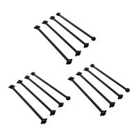 12Pcs Metal Dog Bone Drive Shaft for Wltoys 144001 124019 124018 RC Car Upgrades Parts Accessories