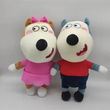 Hot 2 Wolfoo Lucy Family Plush Dolls English Animated Stuffed