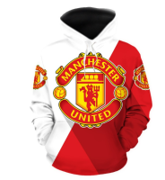 3D HOODIE-  XZX180305   man chester United Premier League Classic 3D Hoodie 24