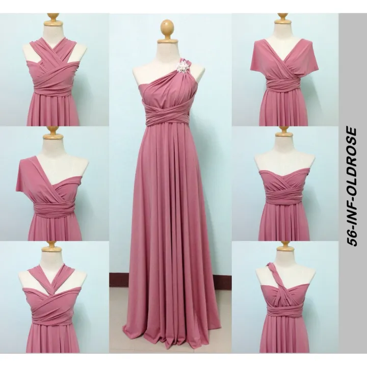 OLDROSE Infinity Dress | Floorlength ...