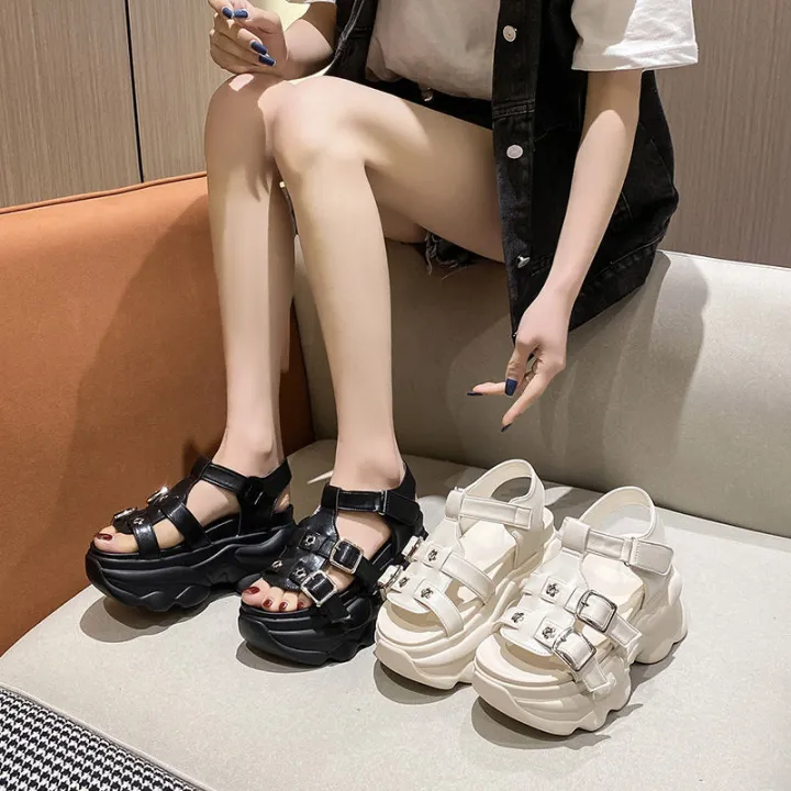 korean chunky sandals
