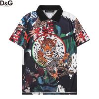 （all in stock）  2023 NEW -Plus Size Short-Sleeved polo Shirt Lapel T-Shirt Casual Tiger Full Print Men(FREE NAME LOGO CUSTOM)