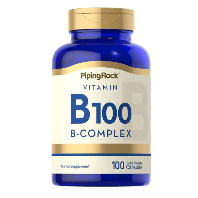 B100 Vitamin B Complex, 100 Quick Release Capsules B100 Lazada.co.th