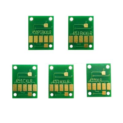 【Clearance】 【Fast-selling】 5สี PGI-250 CLI-251อัตโนมัติ ARC Chips สำหรับ PIXMA Ip7220/8720 MG5420 MX922 MX722 IX6820บน