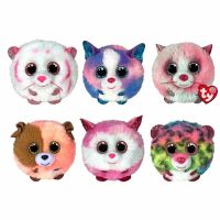 Ty Puffies Beanie Ball 7CM Mini Dotty Tabor Tiger Cleo Princess Dog Tia Kitty Palm Doll Plush Toy Christmas Gifts Anime Plush