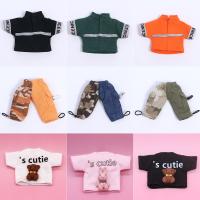 New Ob11 Cute Bjd Doll Clothes Colorful Sport Pant T-Shirt Suit For Ob11Obitsu11Molly 1/12bjd Doll Accessories Clothing