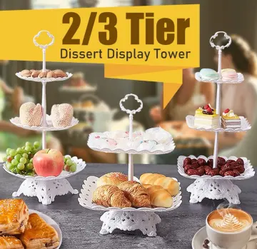 Shop 3 Tier Buffet Server Set online | Lazada.com.ph