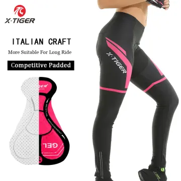 X-TIGER Women Cycling Underwear 3D Padded Shockproof Mountain MTB